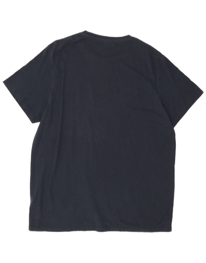 Mountain Warehouse Camiseta gráfica para hombre Top 3XL Algodón azul marino