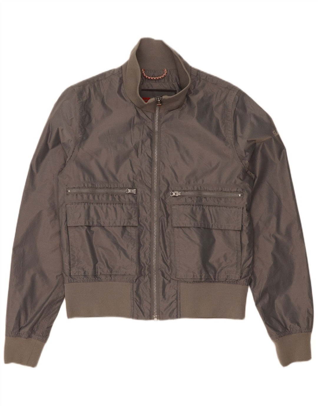 Chaqueta bomber Slam para mujer UK 44 Nylon gris medio