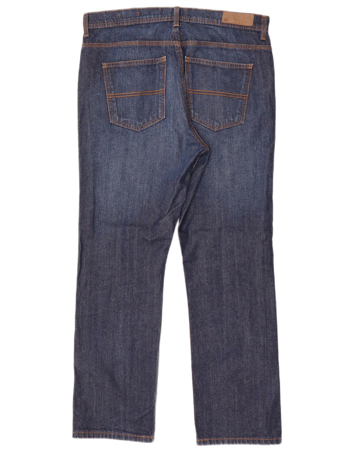 Marks & Spencer Vaqueros rectos regulares para hombre W34 L29 Algodón azul