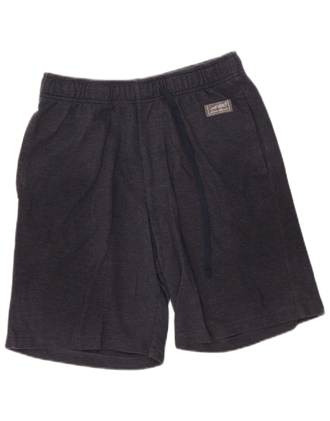 Eddie Bauer Pantalones cortos deportivos para hombre pequeños de algodón azul marino