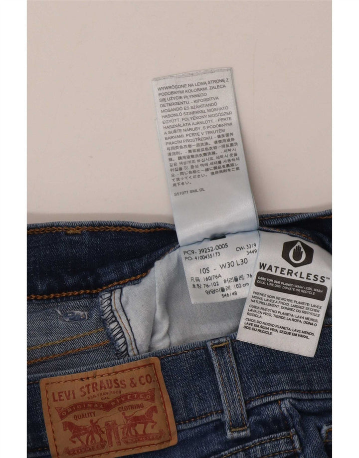 Levi's Jeans clásicos con corte de bota para mujer US 10 Large W30 L30 Algodón azul