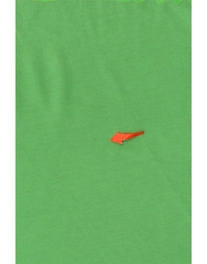 CHAMPION Camiseta gráfica para hombre Top Algodón verde medio