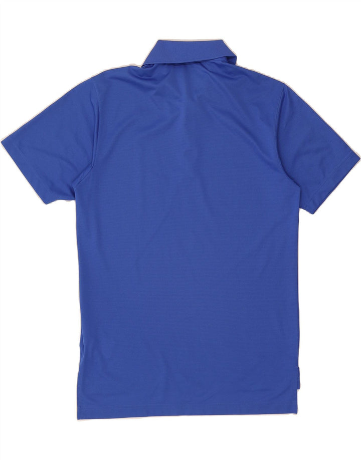 ADIDAS Mens Climalite Polo Shirt Small Blue Polyester Vintage Adidas and Second-Hand Adidas from Messina Hembry 