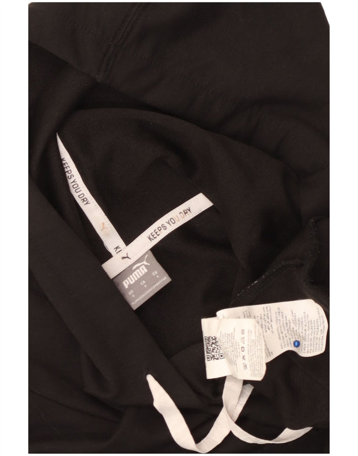 PUMA Jersey con capucha extragrande para mujer UK 10 Small Black Poliéster