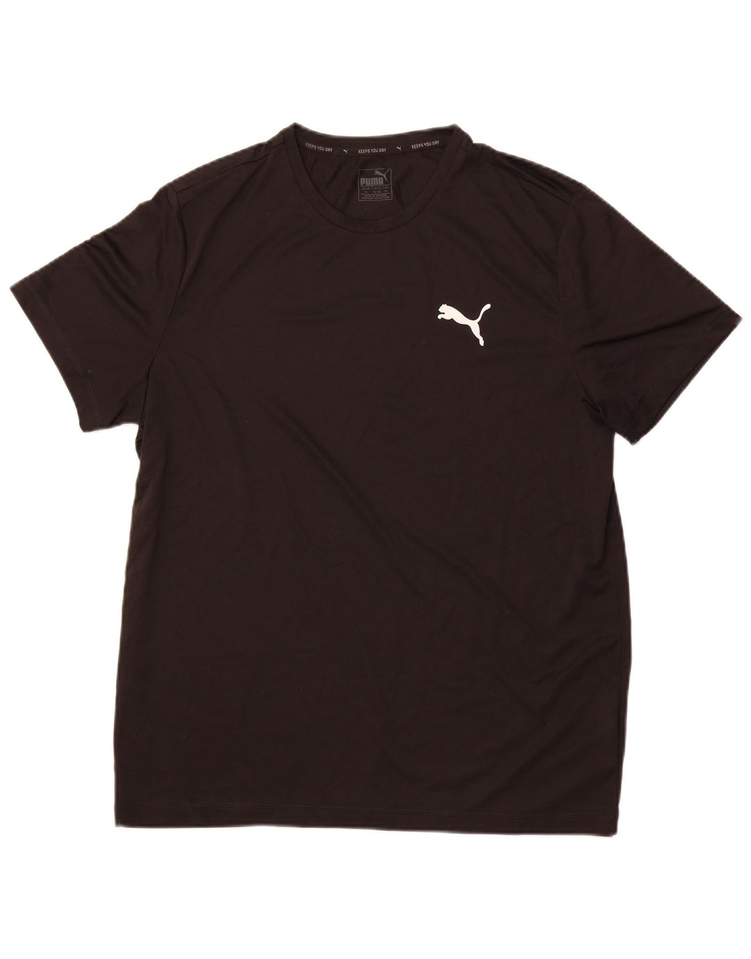PUMA Camiseta para hombre Top XL Poliéster negro