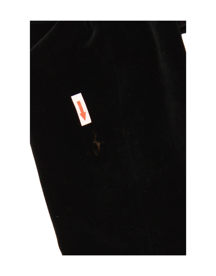 Zara Chaqueta tipo blazer de terciopelo con 1 botón para hombre EU 52 Grande Algodón negro