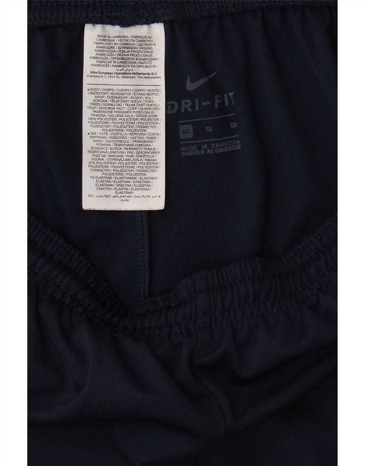 Pantalón Nike Hombre Dri Fit Chándal XL Azul Marino Poliéster