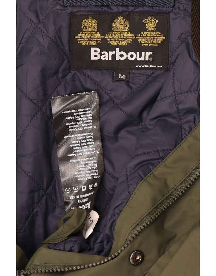Chaqueta cortavientos Barbour para hombre UK 38 Poliéster caqui medio