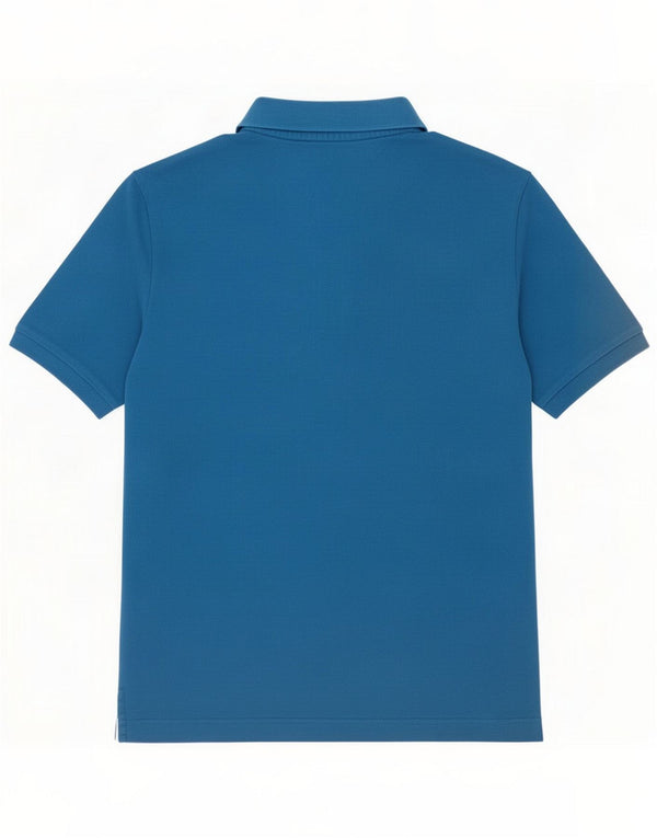 Polo Kappa Hombre Grande Azul Algodón