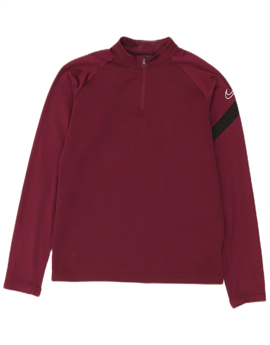 Nike Boys Dri Fit Graphic Jersey Chándal Top 12-13 años Grande Borgoña