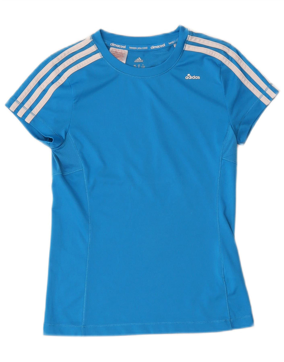 Adidas Chicos Climacool Camiseta Top 11-12 Años Azul Poliéster