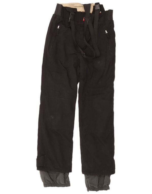 Napapijri Mens Dungarees Ski Trousers XL W36 L36 Black Polyamide