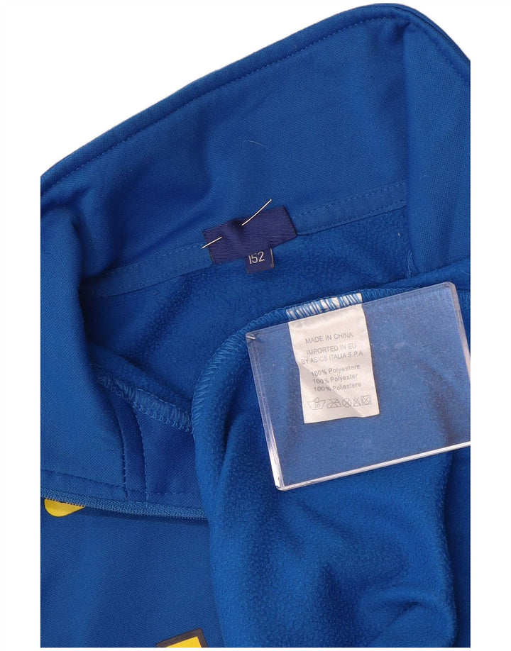 Asics HELLAS VERONA Graphic Pullover Chándal Top para Niños 11-12 Años Azul