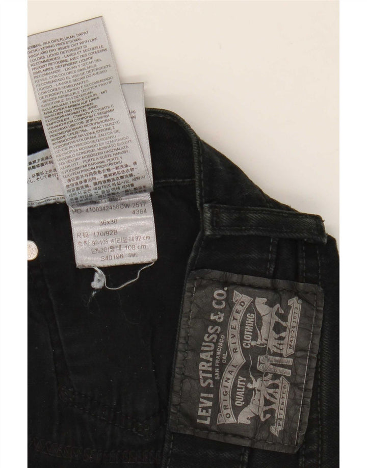 Levi's Jeans recortados para hombre W36 L25 Algodón negro