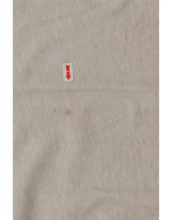 CREW CLOTHING Camiseta para hombre Top grande blanco moteado