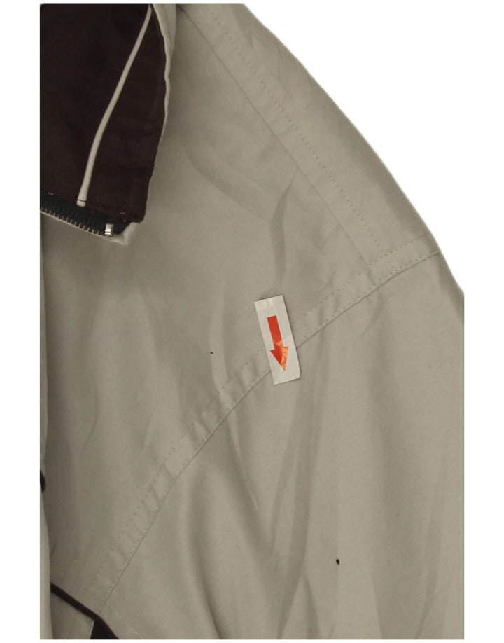 Champion Chaqueta de chándal para hombre con bloques de color gris grande