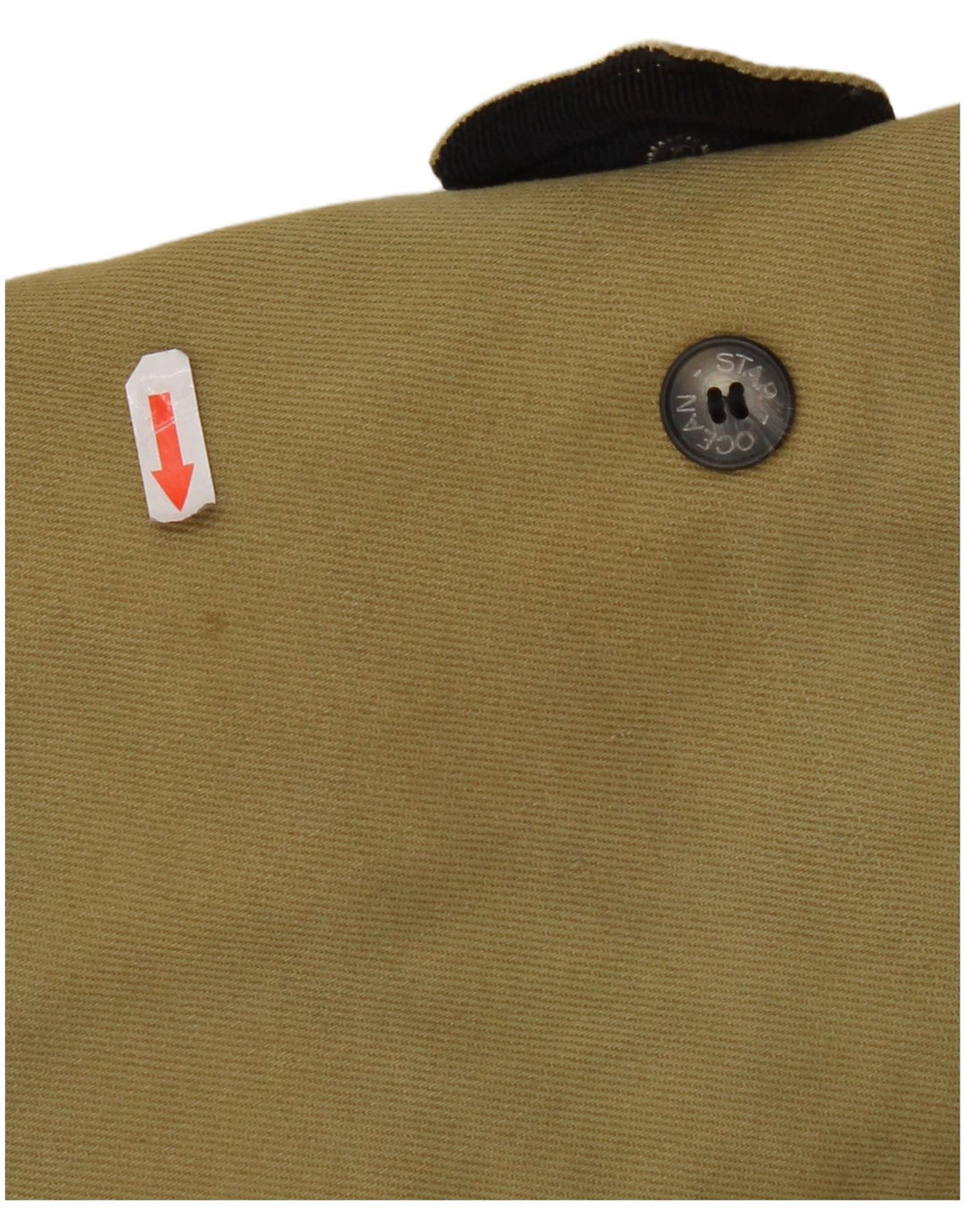 Ocean Star Chaqueta cortavientos holgada para mujer IT 48 Medium Khaki