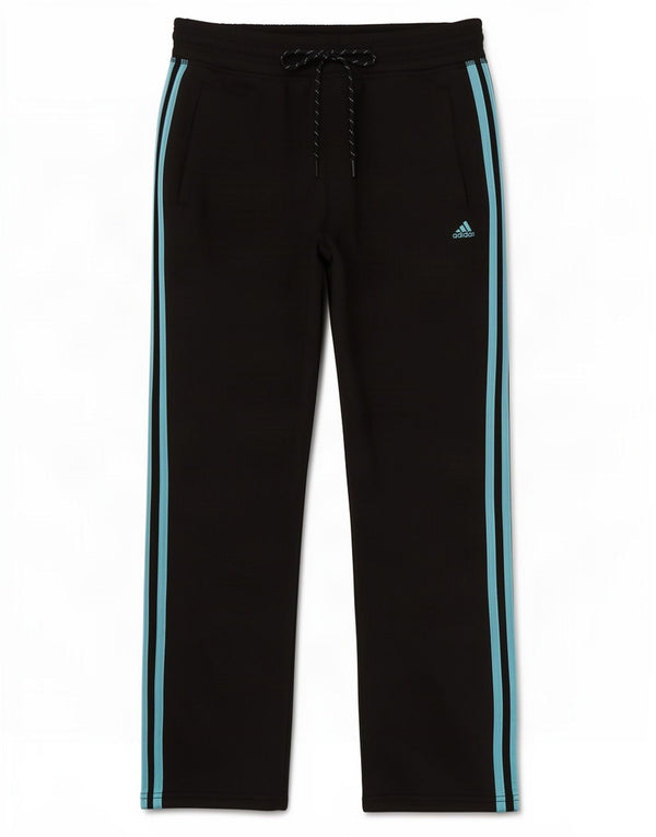 Adidas Mujer Climalite Chándal Pantalones Reino Unido 8/10 Pequeño Negro