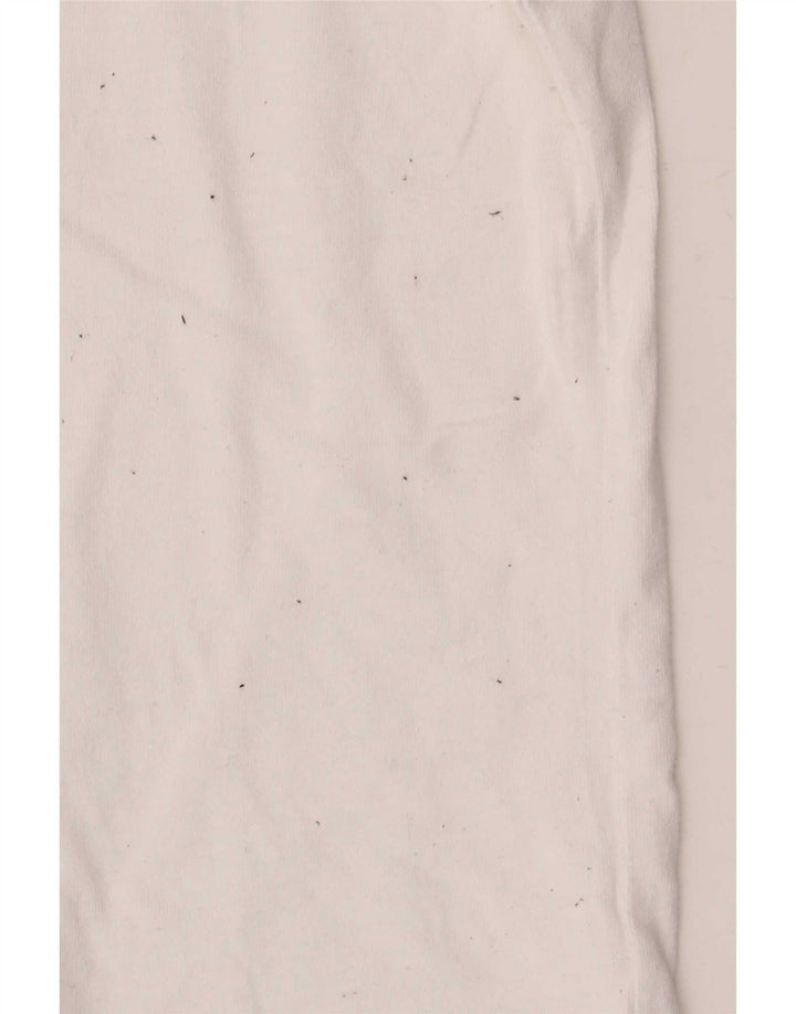 Napapijri Hombre Camiseta Gráfica Top Small Blanco