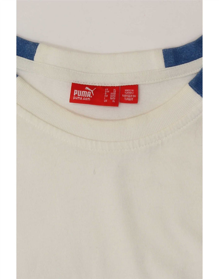 Nike Camiseta sin mangas estampada para hombre XL Blanco Colorblock