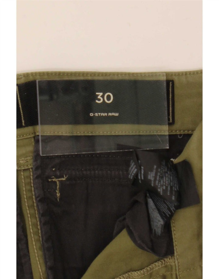 Pantalones cortos tipo cargo G-Star para hombre medianos W30 Caqui