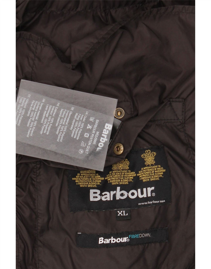 Barbour Chaqueta Acolchada Hombre UK 42 XL Poliamida Negra