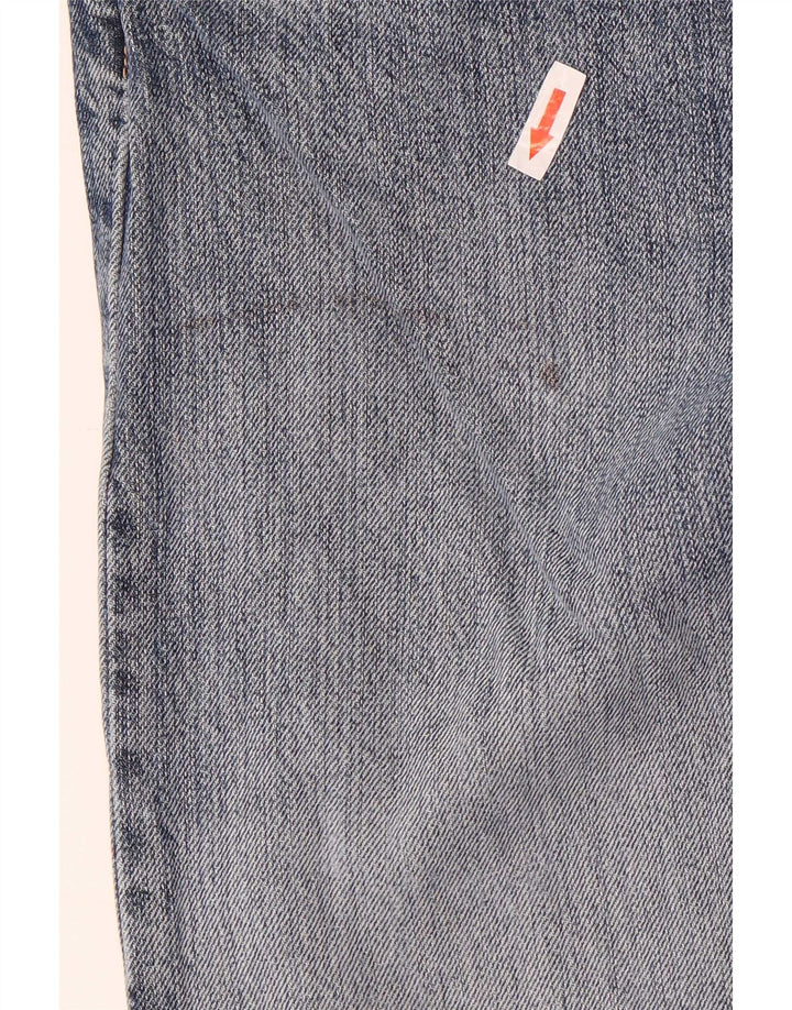 Levi's Vaqueros rectos desgastados 501 para hombre W32 L34 Azul