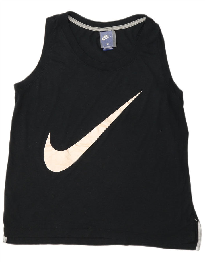 Nike - Camiseta gráfica para mujer, talla 40, color azul marino