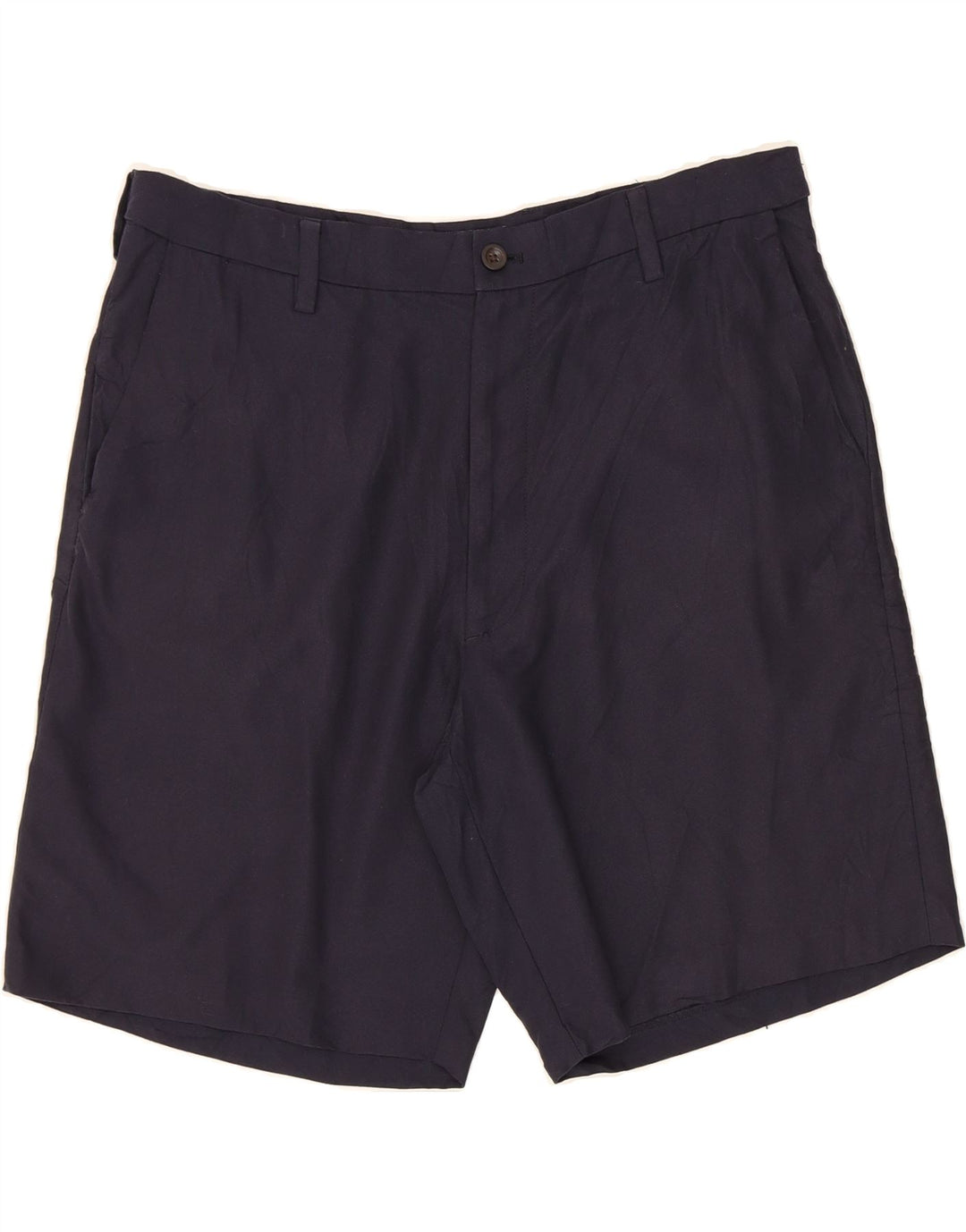 CHAPS Mens Chino Shorts W36 Large  Navy Blue Polyester Vintage Chaps and Second-Hand Chaps from Messina Hembry 