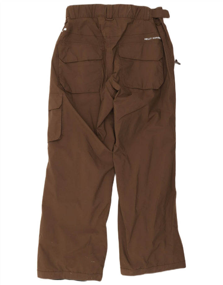 Helly Hansen Pantalones Cargo Rectos Para Hombre Grande W34 L32 Poliéster Marrón