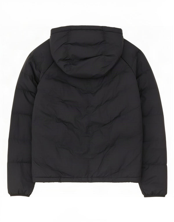 Nike Boys Hooded Padded Jacket 13-14 Years XL Black Polyester