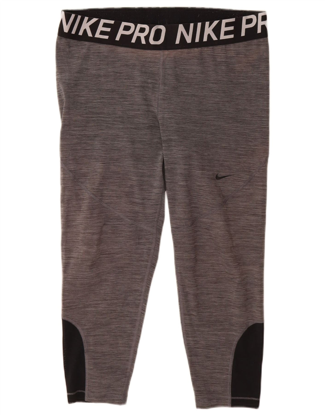 Leggings capri con gráfico Dri Fit para mujer NIKE UK 20 2XL Gris Colorblock