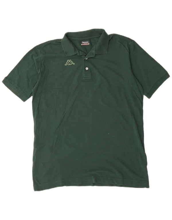 Kappa Polo Hombre 2XL Algodón Verde