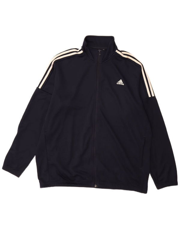 Adidas Hombre Chándal Top Chaqueta 2XL Azul Marino
