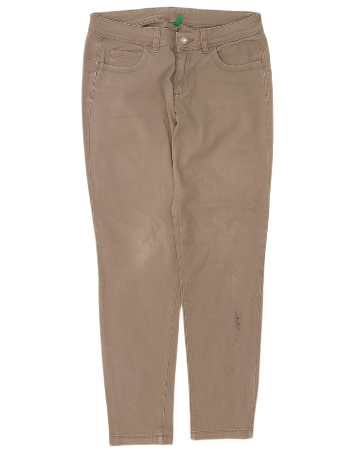 Benetton Pantalón Casual Slim W30 L30 Beige