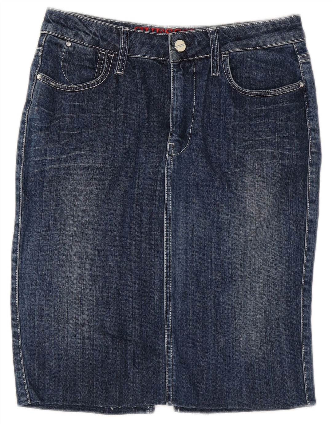 Falda Guess Mujer W28 Azul Medio