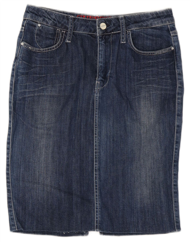 Falda Guess Mujer W28 Azul Medio