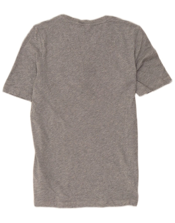 Tommy Hilfiger Camiseta gráfica para mujer Top UK 2 2XS Algodón gris