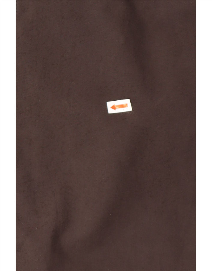JACK WOLFSKIN Chaqueta impermeable con capucha para hombre UK 48 2XL Negro Poliéster