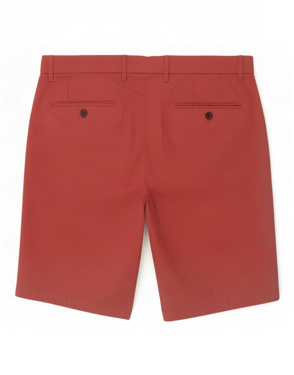 Marks & Spencer - Pantalones cortos chinos para hombre, talla grande, W36, algodón rosa