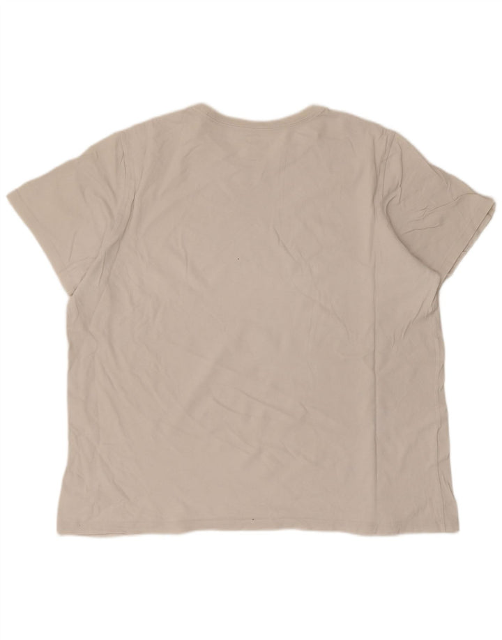 Levi's Camiseta estándar para hombre Top 2XL Blanco