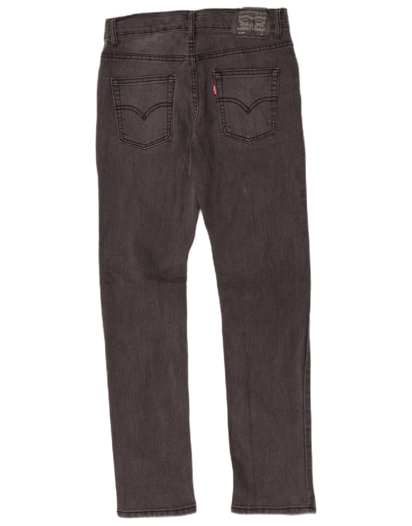 Levi's Jeans 512 Slim Tapered para niños 13-14 años W28 L29 Algodón Gris