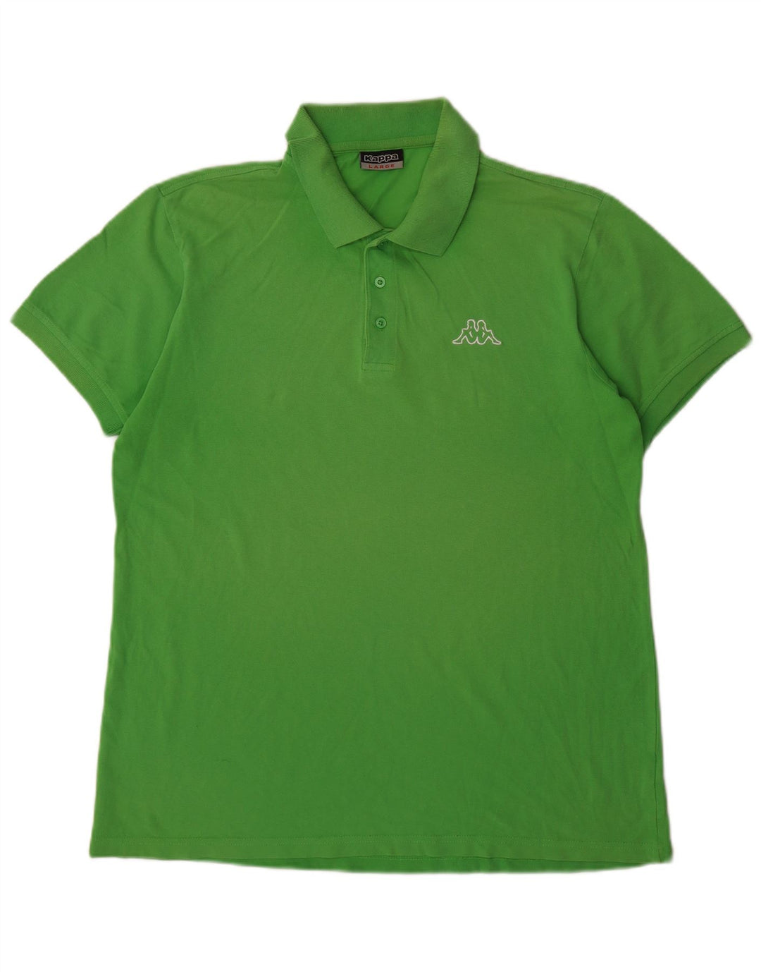 KAPPA Polo para hombre grande verde