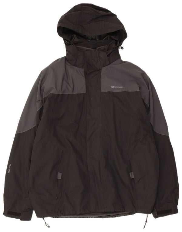 Chaqueta cortavientos para hombre Mountain Warehouse UK 36 Small Negro Colorblock