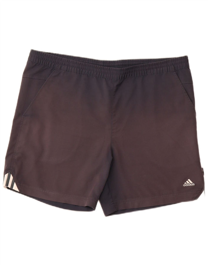 Pantalones cortos deportivos ADIDAS para hombre XL Azul marino Poliéster