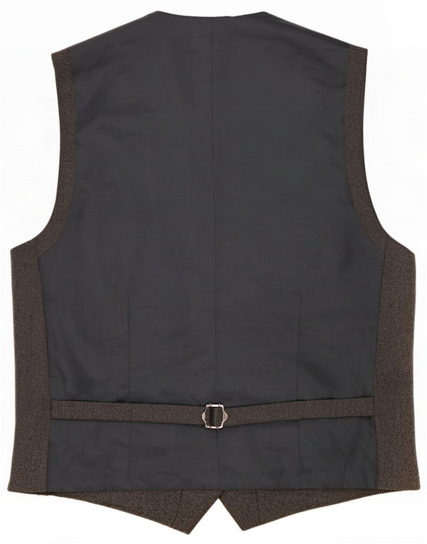 Marks & Spencer Chaleco para hombre de lana gris grande