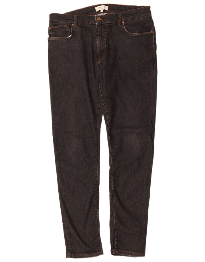 Vaqueros ajustados para mujer Reiss W34 L30 Algodón negro