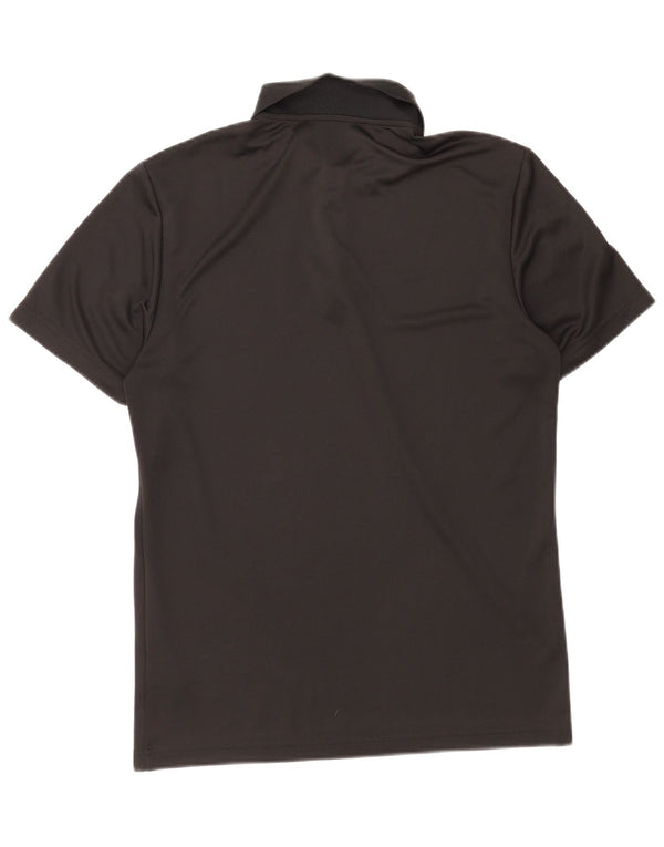 Adidas Mens Polo Shirt Small Black Polyester