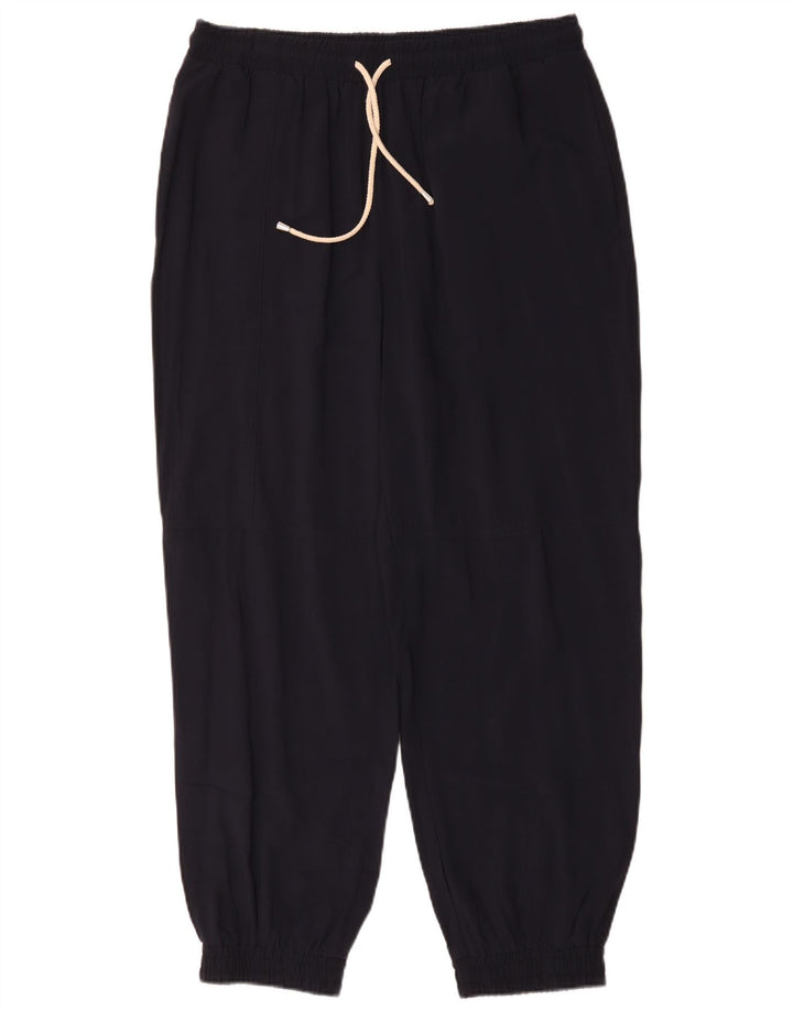 Zara Mujer Pantalón Chándal Joggers XL Azul Marino Poliéster
