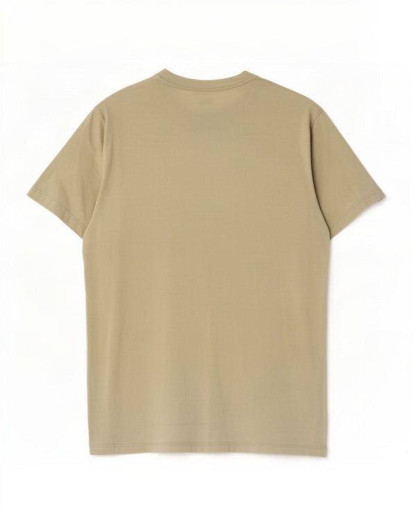 Jack Wolfskin Camiseta gráfica para hombre Top UK 40 Algodón beige medio